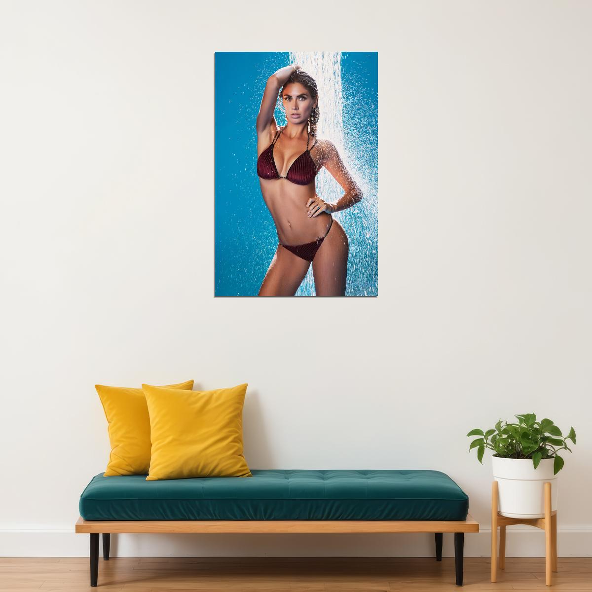 Melissa Satta Celebrity Tv Presenter Actress Star Poster Wall Art Print Home Wall Decor - xonomax
