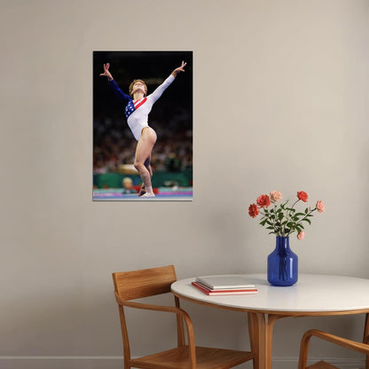 Kerri Strug Usa Gymnastics Sports Poster Wall Art Print Home Wall Decor - xonomax