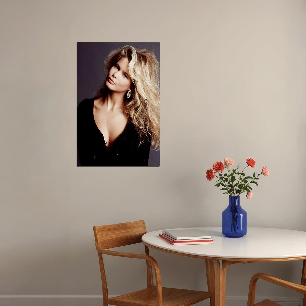 Claudia Schiffer Model Actress Idol Poster Wall Art Print Home Wall Decor - xonomax