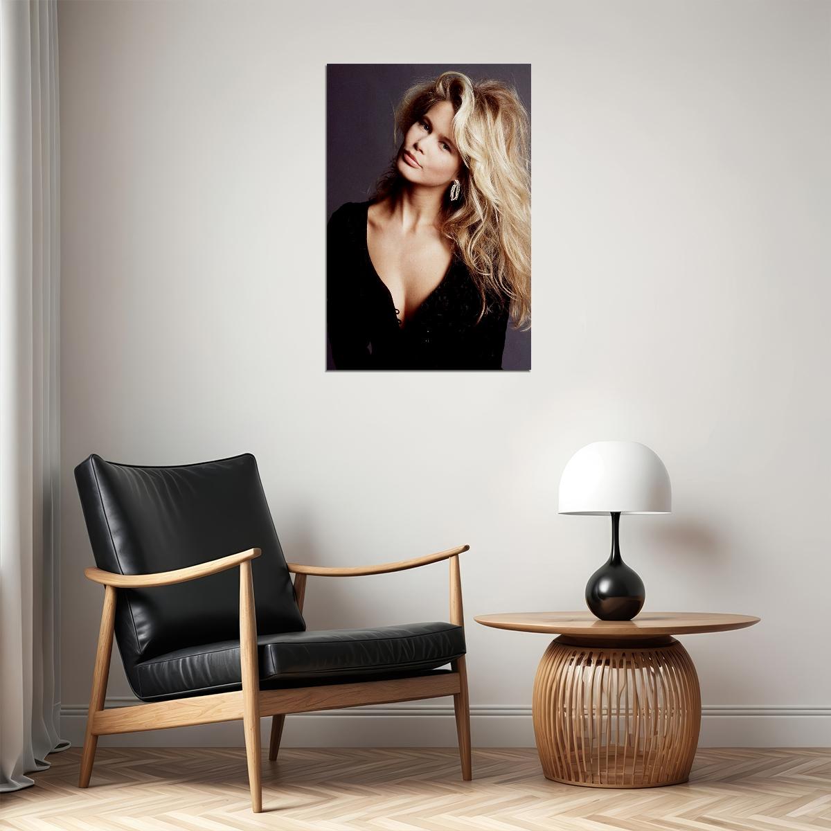 Claudia Schiffer Model Actress Idol Poster Wall Art Print Home Wall Decor - xonomax