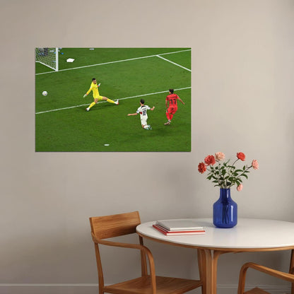 Hwang Hee-chan Goal South Korea National Team Poster Wall Art Print Home Wall Decor - xonomax