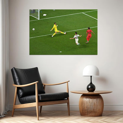Hwang Hee-chan Goal South Korea National Team Poster Wall Art Print Home Wall Decor - xonomax