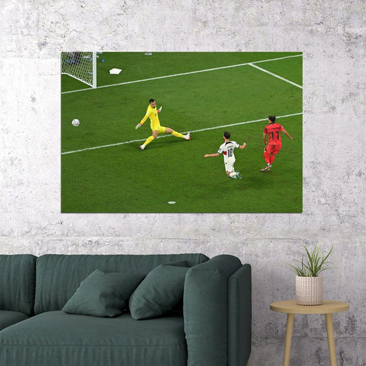 Hwang Hee-chan Goal South Korea National Team Poster Wall Art Print Home Wall Decor - xonomax