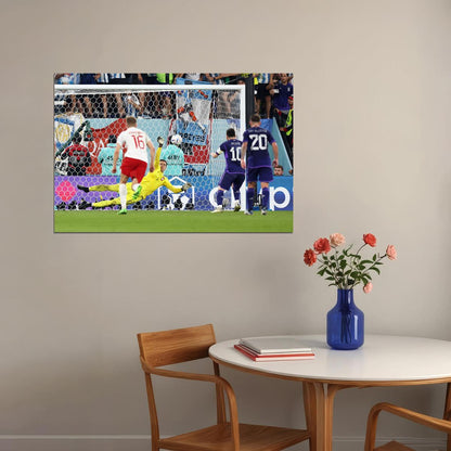 Lionel Penalty Wojciech Szczesny Argentina Poland Fans Poster Wall Art Print Home Wall Decor - xonomax