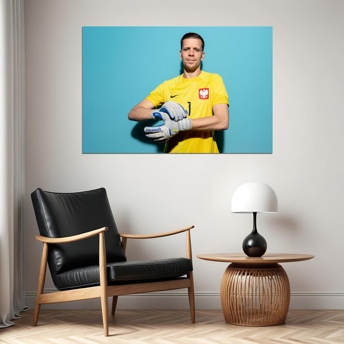 Wojciech Szczesny Poland National Team World Cup Poster Wall Art Print Home Wall Decor - xonomax