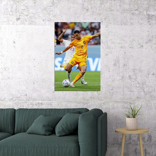 Cody Gakpo Netherlands National Team World Cup Poster Wall Art Print Home Wall Decor - xonomax