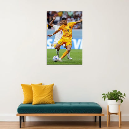 Cody Gakpo Netherlands National Team World Cup Poster Wall Art Print Home Wall Decor - xonomax
