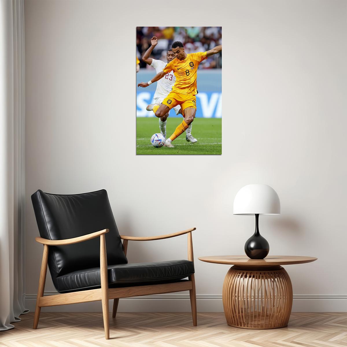 Cody Gakpo Netherlands National Team World Cup Poster Wall Art Print Home Wall Decor - xonomax