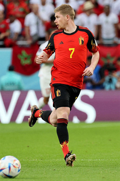 Kevin De Bruyne Belgium National Team World Cup Poster Wall Art Print Home Wall Decor - xonomax