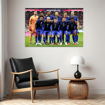 United States National Team Fans World Cup Poster Wall Art Print Home Wall Decor - xonomax