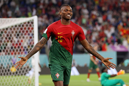 Rafael Leao Goal Celebration Portugal National Team Poster Wall Art Print Home Wall Decor - xonomax