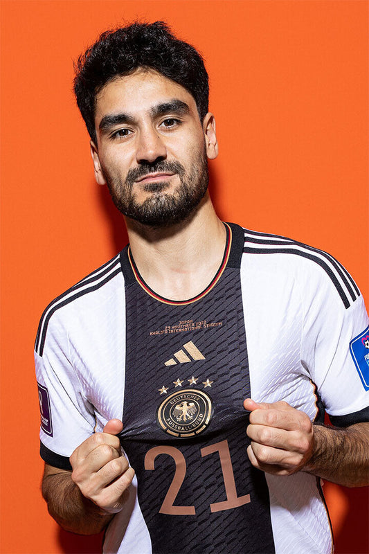 Ilkay Gundogan Germany National Team World Cup Qatar 2022 Poster Wall Art Print Home Wall Decor - xonomax