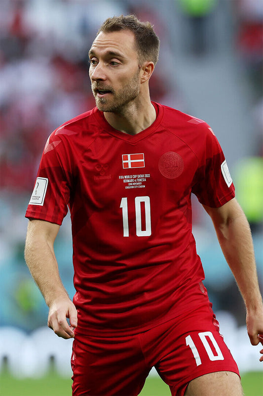 Christian Eriksen Denmark National Team World Soccer Fans Poster Wall Art Print Home Wall Decor - xonomax