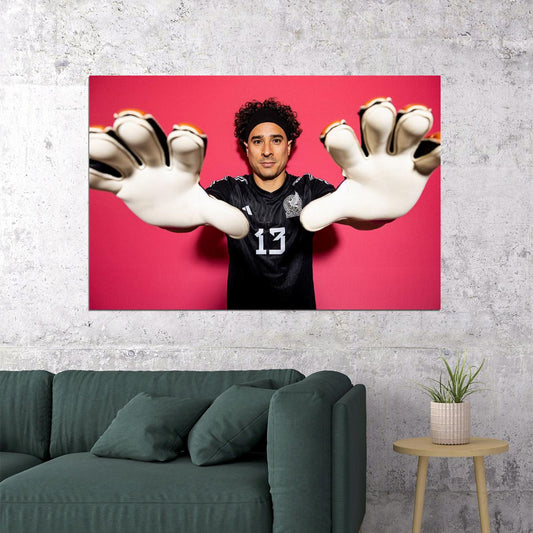 Guillermo Ochoa Mexico National Team World Soccer Fans Poster Wall Art Print Home Wall Decor - xonomax