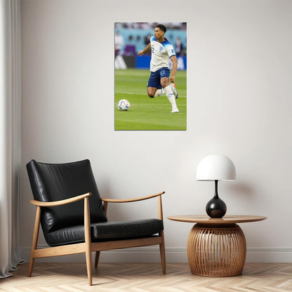 Jude England National Football Team Fans World Cup Poster Wall Art Print Home Wall Decor - xonomax