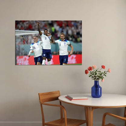 Marcus England National Football Team World Cup Poster Wall Art Print Home Wall Decor - xonomax