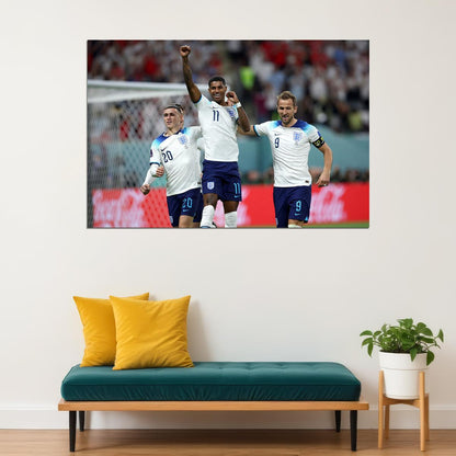 Marcus England National Football Team World Cup Poster Wall Art Print Home Wall Decor - xonomax