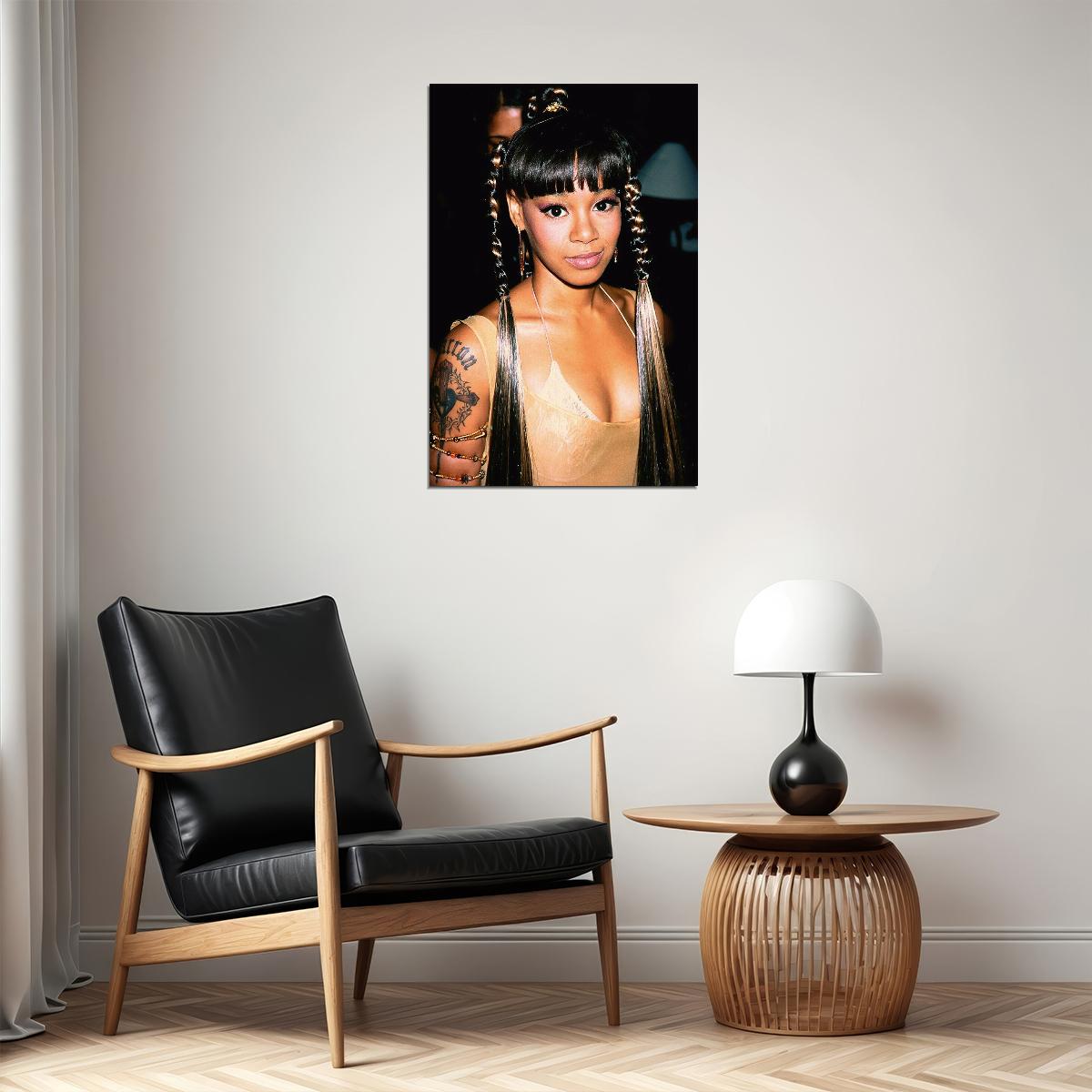 Left Eye Pop Music Band Member Singer Star Poster Wall Art Print Home Wall Decor - xonomax
