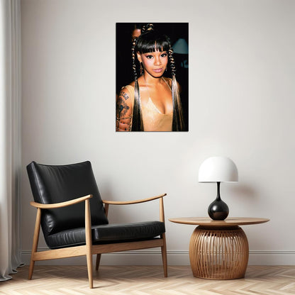 Left Eye Pop Music Band Member Singer Star Poster Wall Art Print Home Wall Decor - xonomax