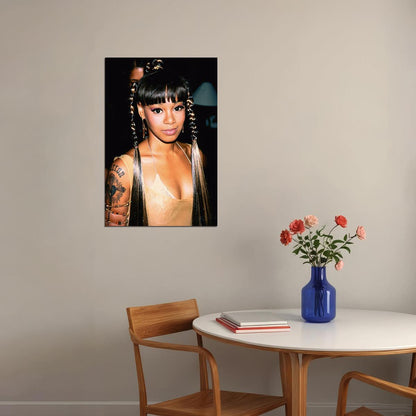Left Eye Pop Music Band Member Singer Star Poster Wall Art Print Home Wall Decor - xonomax