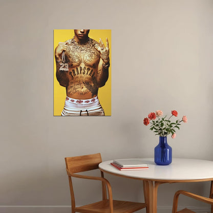 Central Cee English Rapper 23 Music Album Poster Wall Art Print Home Wall Decor - xonomax