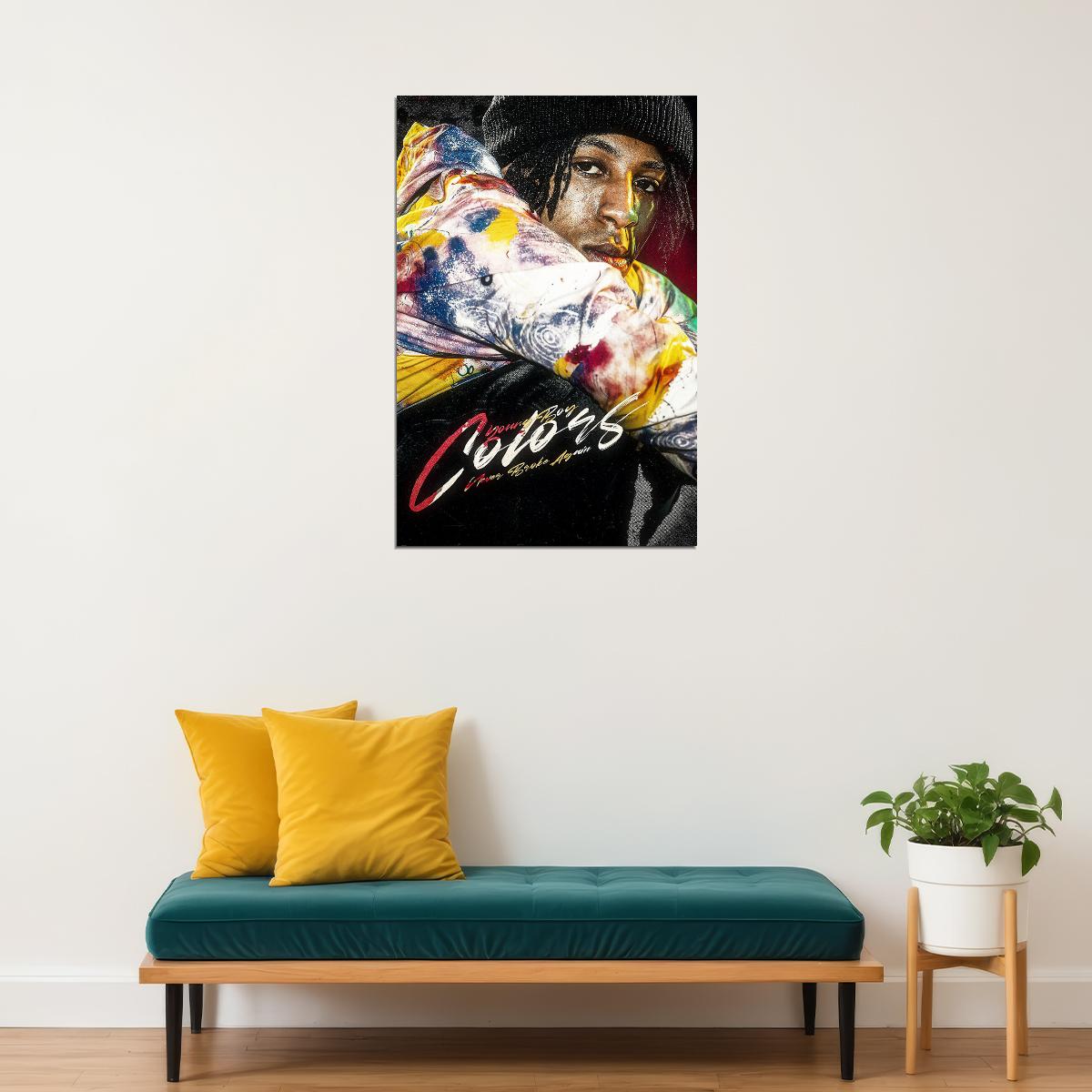 Youngboy Never Broke Again Colors Poster Wall Art Print Home Wall Decor