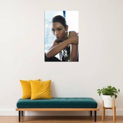 Brandy Norwood American Woman Musician Cinema Poster Wall Art Print Home Wall Decor - xonomax