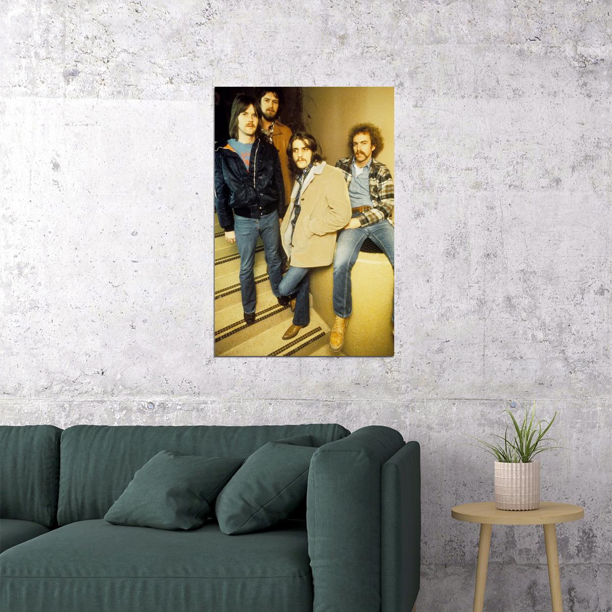 The Eagles 80s 90s Vintage Music Band Singer Star Poster Wall Art Print Home Wall Decor