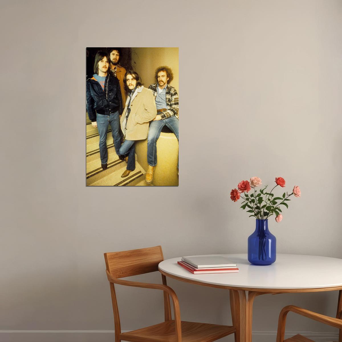 The Eagles 80s 90s Vintage Music Band Singer Star Poster Wall Art Print Home Wall Decor