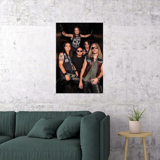 Warrant 80s 90s Vintage Rock Music Singer Poster Wall Art Print Home Wall Decor - xonomax