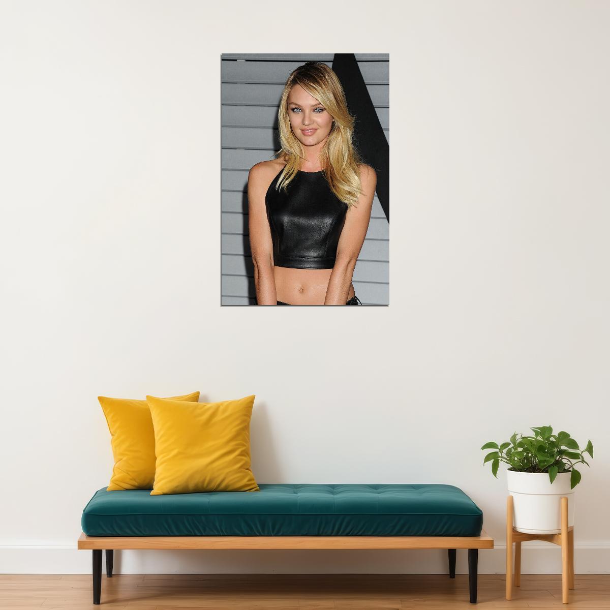 Candice Swanepoel Celebrity Sexy Model Star Poster Wall Art Print Home Wall Decor - xonomax
