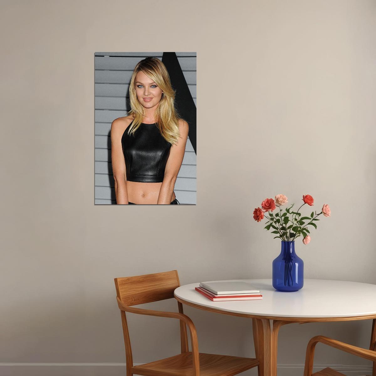 Candice Swanepoel Celebrity Sexy Model Star Poster Wall Art Print Home Wall Decor - xonomax