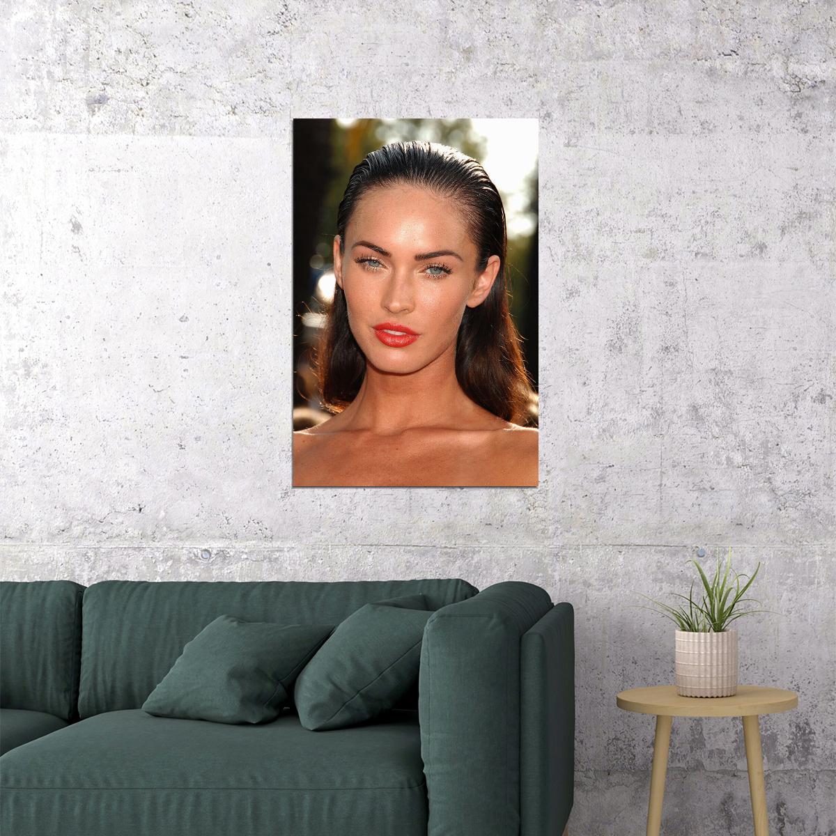 Megan Fox Celebrity Cinema Actor Model Star Poster Wall Art Print Home Wall Decor - xonomax