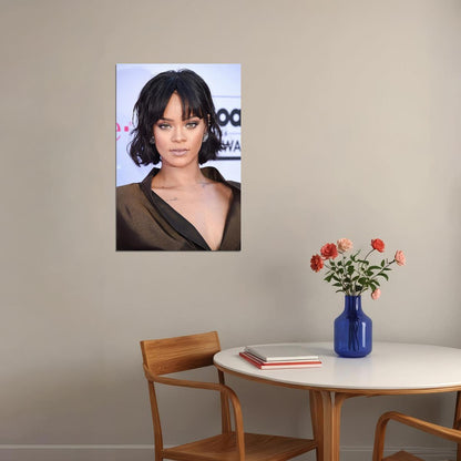Rihanna Celebrity Singer Music Actress Idol Poster Wall Art Print Home Wall Decor
