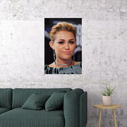 Miley Cyrus Celebrity Singer Actress Star Poster Wall Art Print Home Wall Decor - xonomax