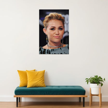 Miley Cyrus Celebrity Singer Actress Star Poster Wall Art Print Home Wall Decor - xonomax