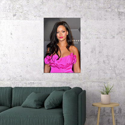 Rihanna Celebrity Music Singer Actor Star Poster Wall Art Print Home Wall Decor
