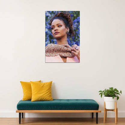 Rihanna Celebrity Music Singer Artist Star Poster Wall Art Print Home Wall Decor