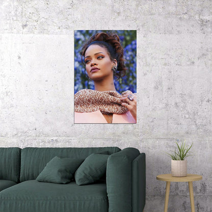 Rihanna Celebrity Music Singer Artist Star Poster Wall Art Print Home Wall Decor