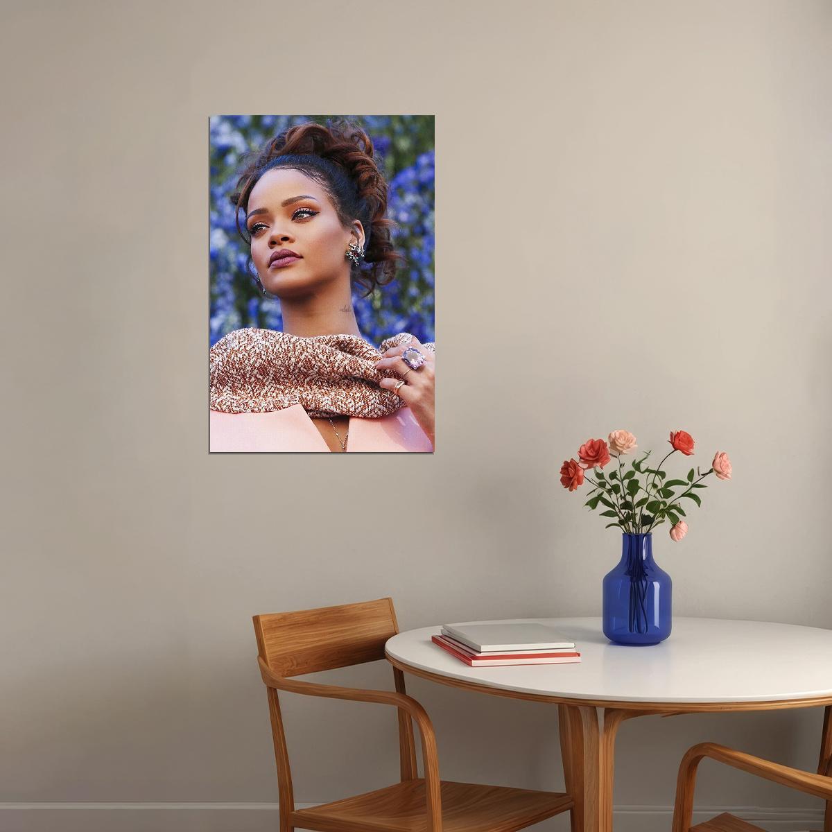Rihanna Celebrity Music Singer Artist Star Poster Wall Art Print Home Wall Decor