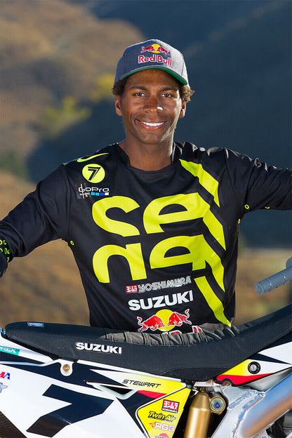 James Stewart Motorcycle Cross Country Racing Star Poster Wall Art Print Home Wall Decor - xonomax