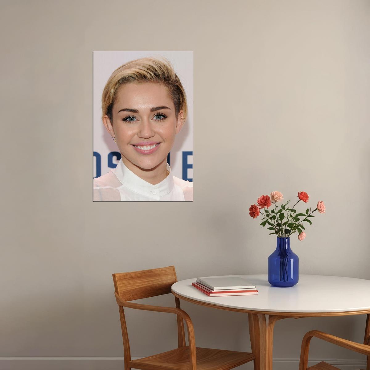 Miley Cyrus Celebrity Singer Actor Star Poster Wall Art Print Home Wall Decor - xonomax