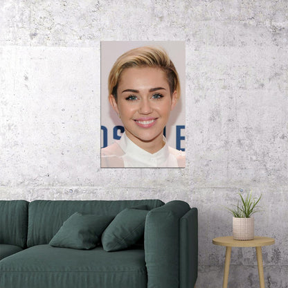 Miley Cyrus Celebrity Singer Actor Star Poster Wall Art Print Home Wall Decor - xonomax