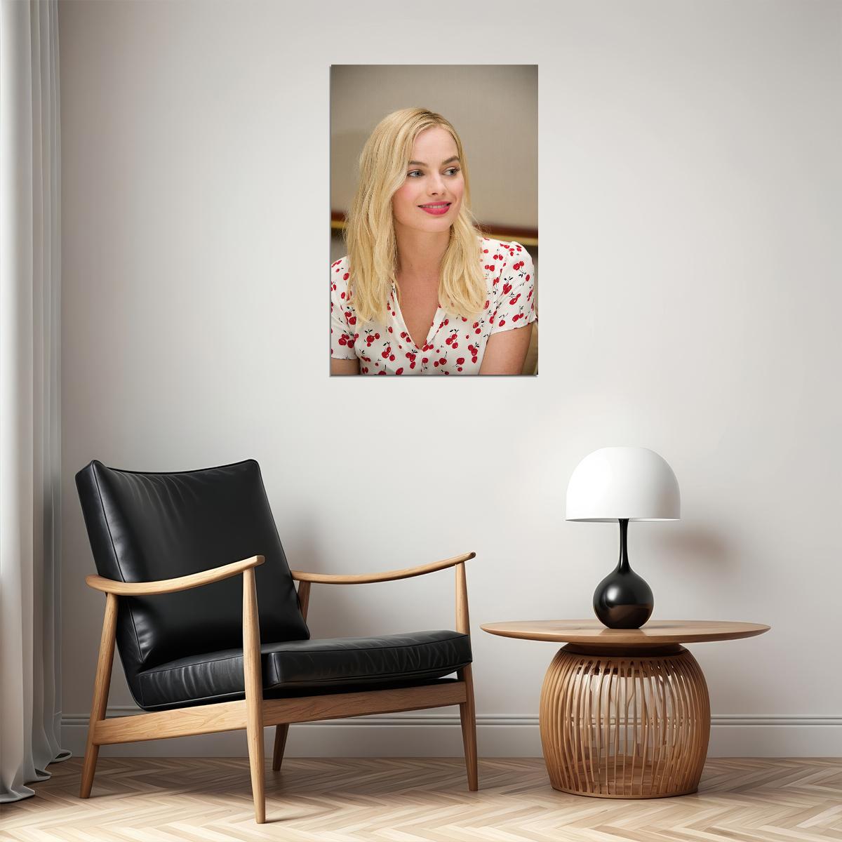 Margot Robbie Celebrity Tv Series Actress Artist Poster Wall Art Print Home Wall Decor - xonomax