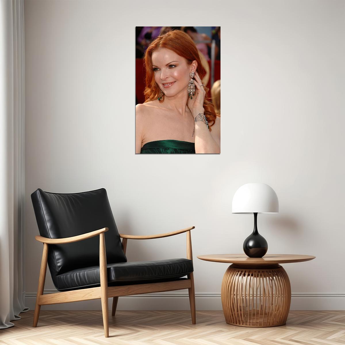 Marcia Cross Celebrity Tv Series Actress Idol Poster Wall Art Print Home Wall Decor - xonomax