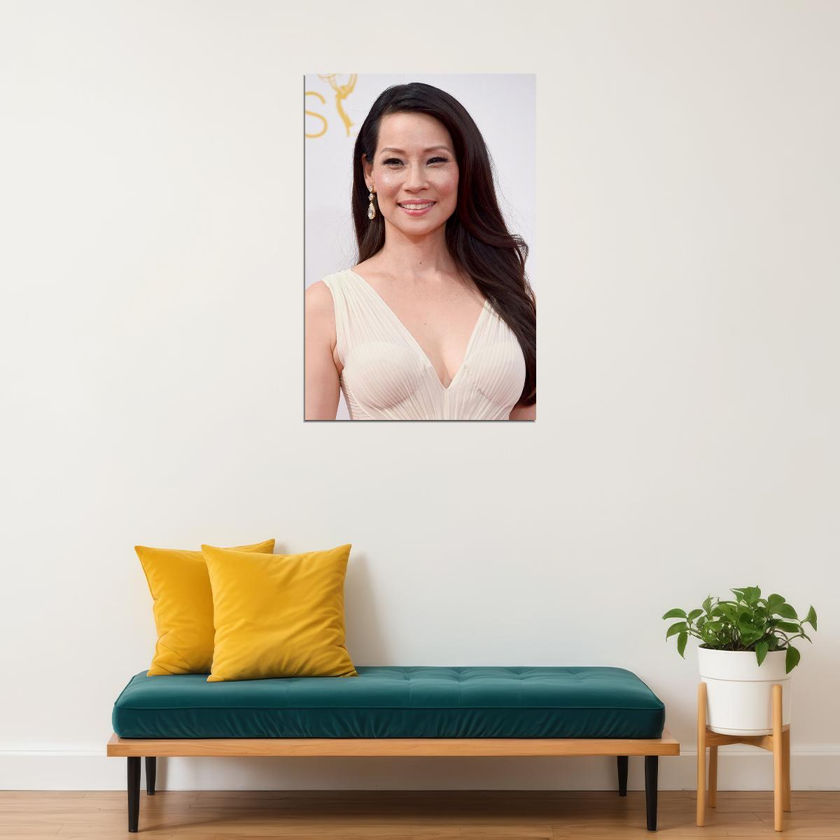 Lucy Liu Celebrity Cinema Actress Model Star Poster Wall Art Print Home Wall Decor - xonomax