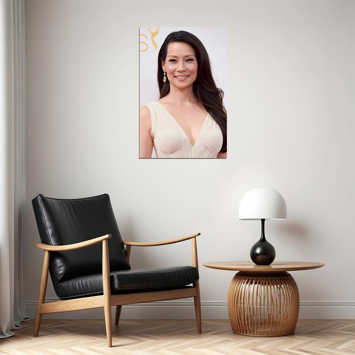 Lucy Liu Celebrity Cinema Actress Model Star Poster Wall Art Print Home Wall Decor - xonomax