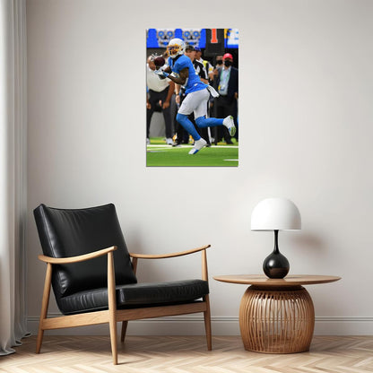 Los Angeles Chargers Keenan Allen American Football Player Poster Wall Art Print Home Wall Decor - xonomax