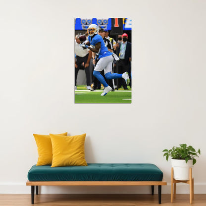 Los Angeles Chargers Keenan Allen American Football Player Poster Wall Art Print Home Wall Decor - xonomax
