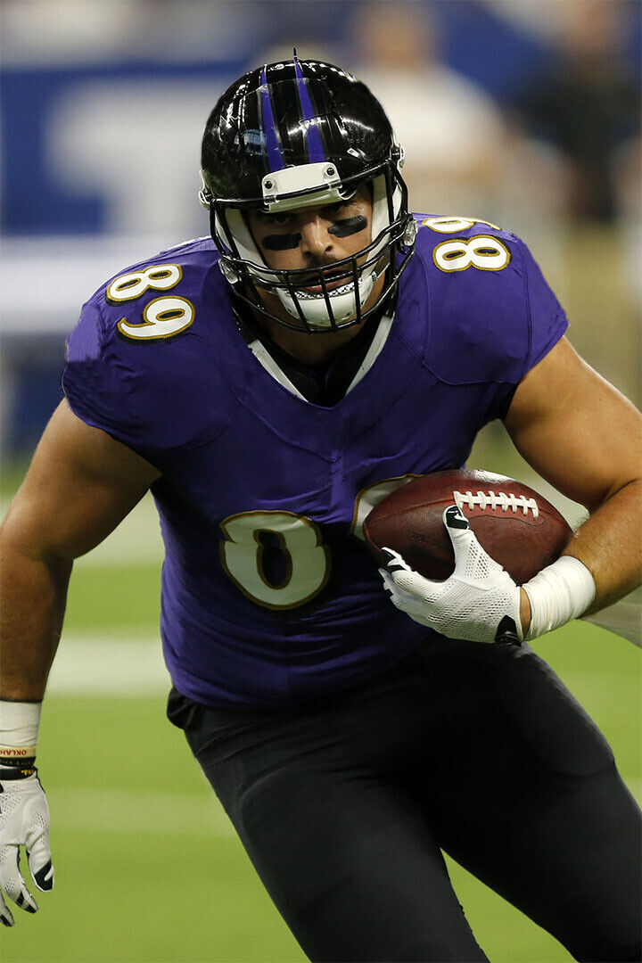 Baltimore Ravens Mark Andrews 89 American Football Player Poster Wall Art Print Home Wall Decor - xonomax